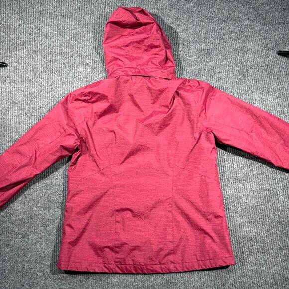 Free Country Tech Jacket Waterproof Rain Jacket removable hoodie zipper size M - Picture 5 of 8
